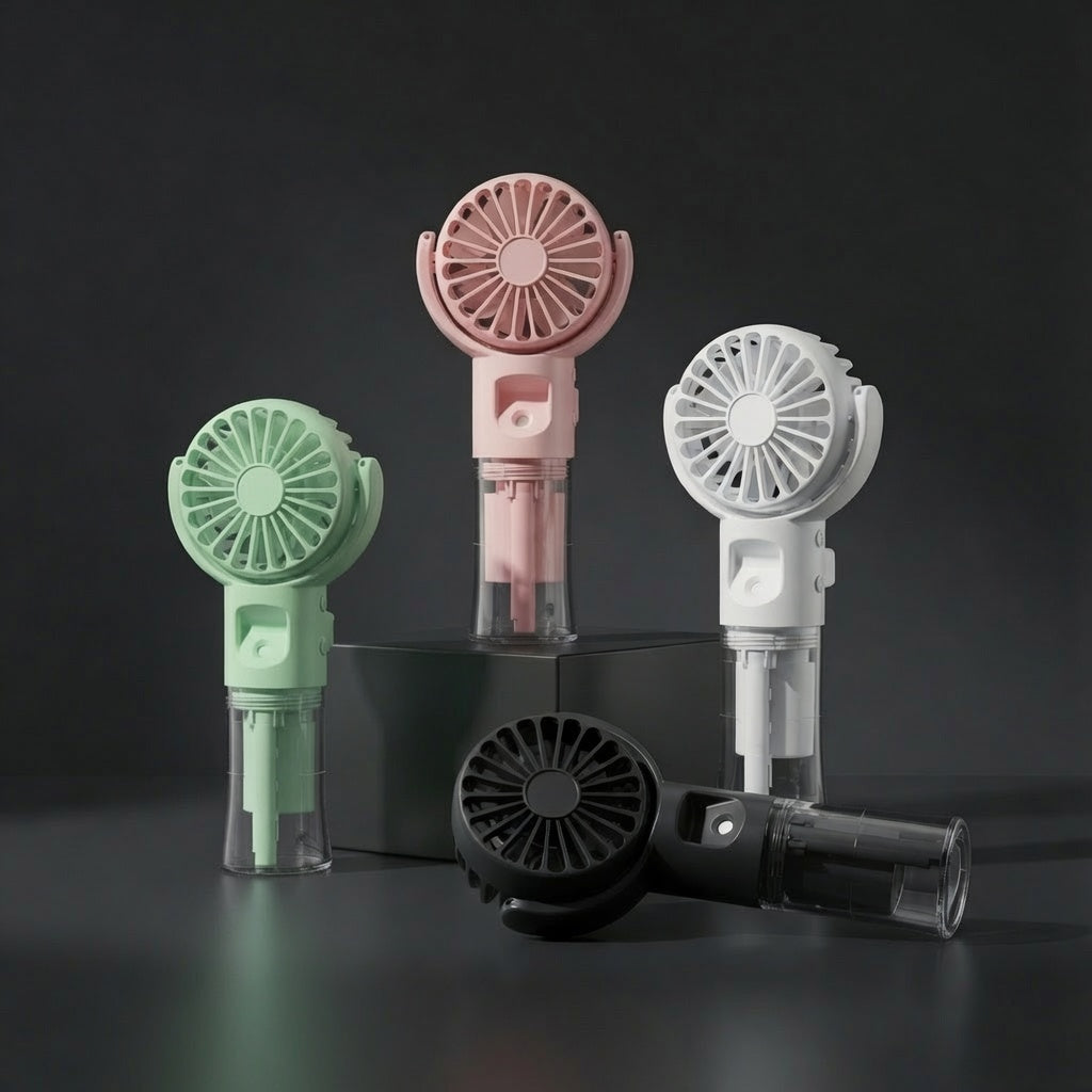 Portable Handheld Spray Mist Fan